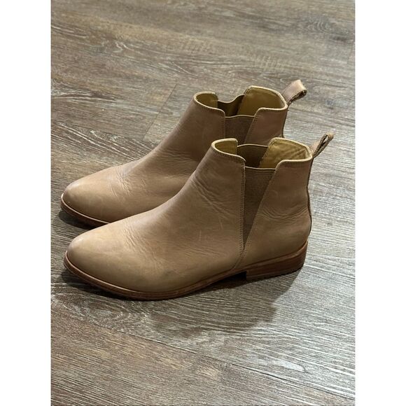 Nisolo Eva everyday Chelsea boot tan brown bootie 8.5 39 - Picture 1 of 13
